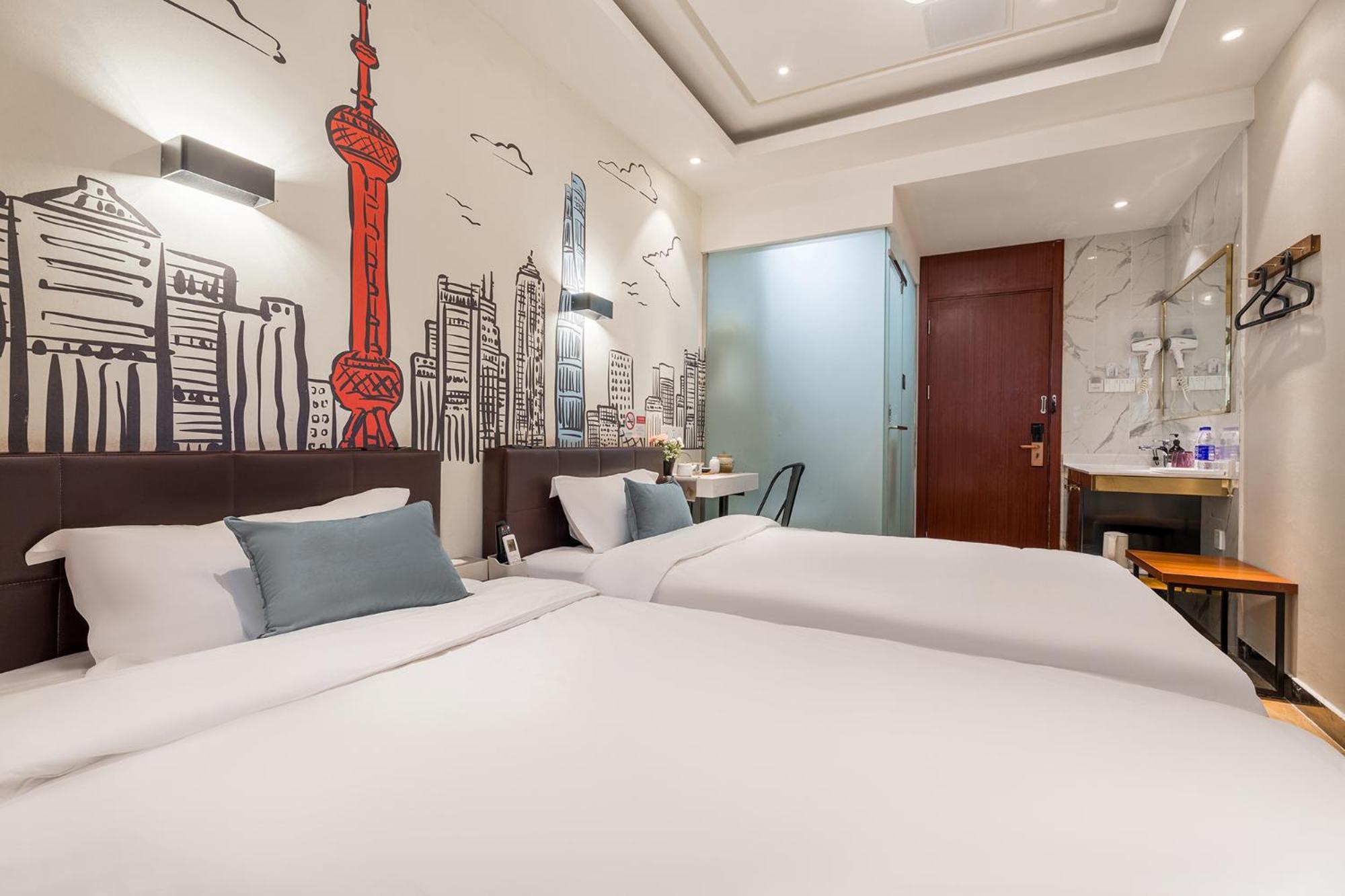 שנגחאי Meego Yes Hotel מראה חיצוני תמונה